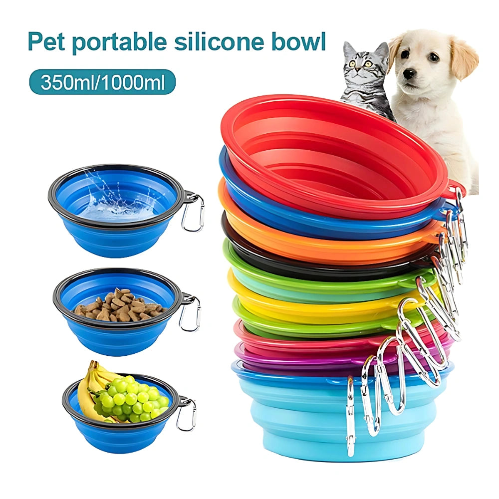 Portable Collapsible Pet Bowl
