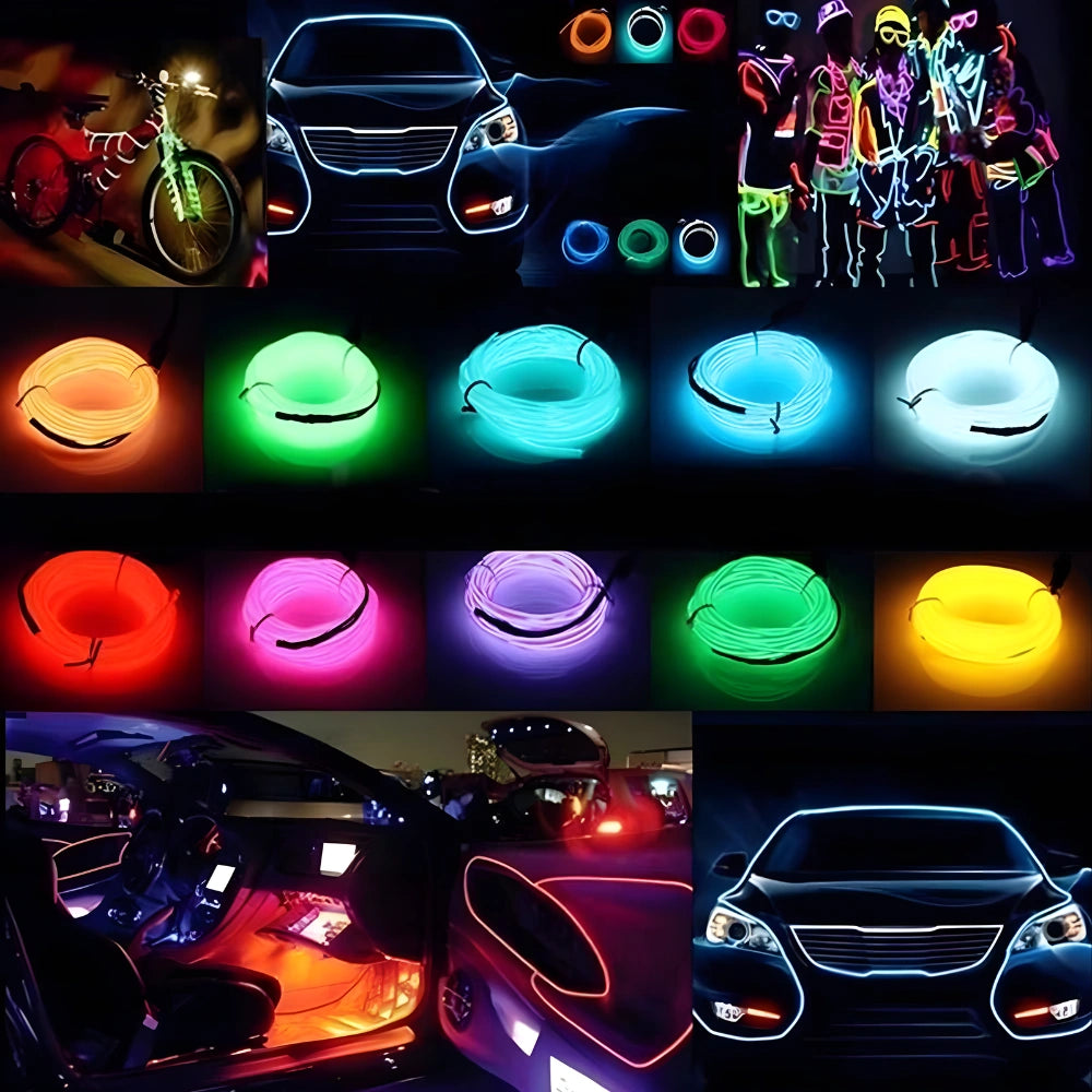 5M USB Neon EL Wire