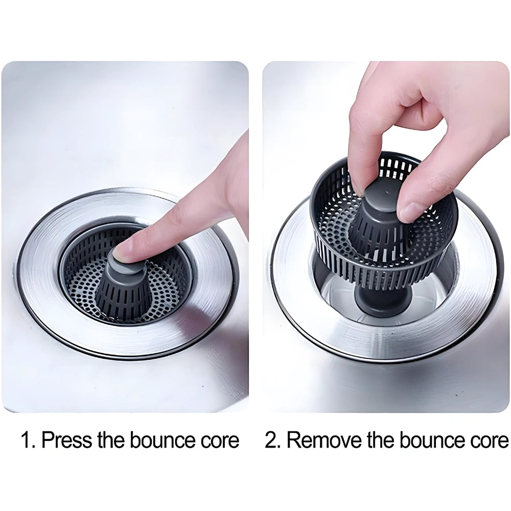 Clog Proof Sink Strainer