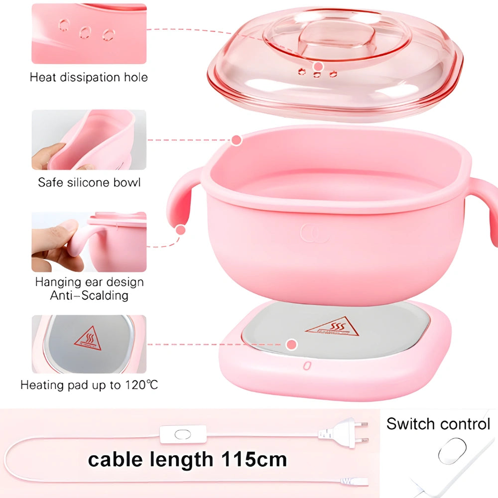 Portable Silicone Wax Warmer