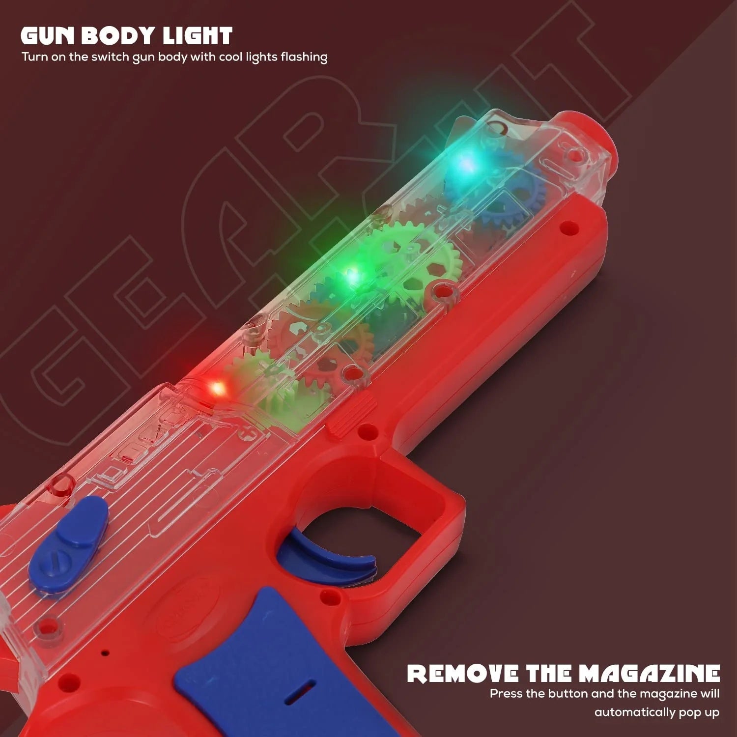 Best 3d flashing gear toy gun - weapons & gadgets | 2026 | fast shipping