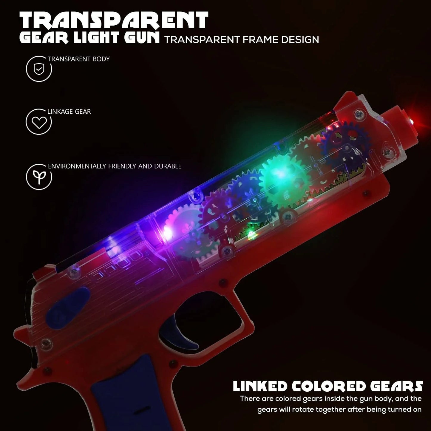 Best 3d flashing gear toy gun - weapons & gadgets | 2026 | fast shipping