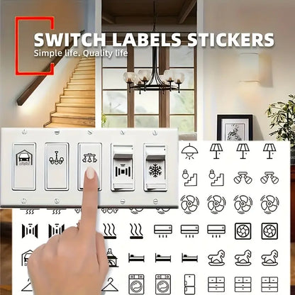 3D Premium Switch Stickers (149 Stickers) Home Accessories