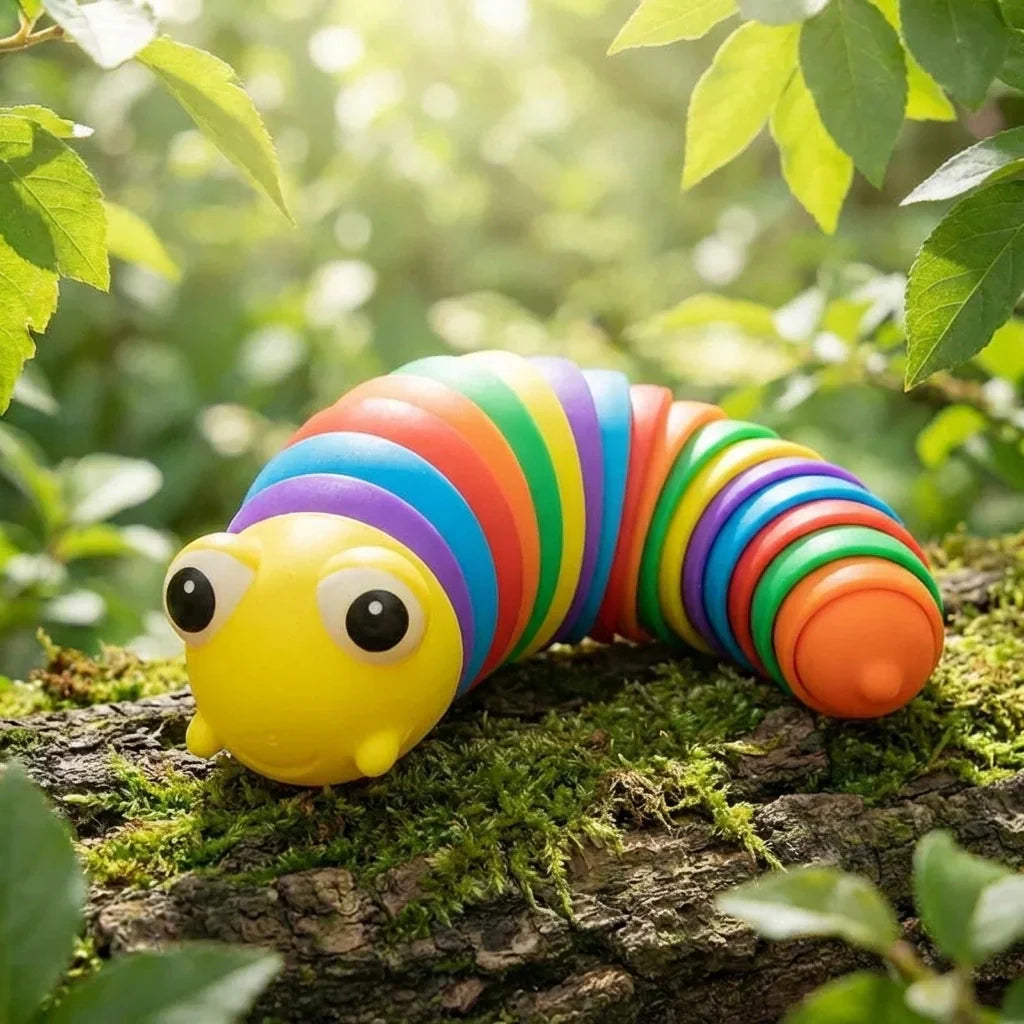 Best 3d rainbow color slug fidget - activity toys | 2026 | fast shipping