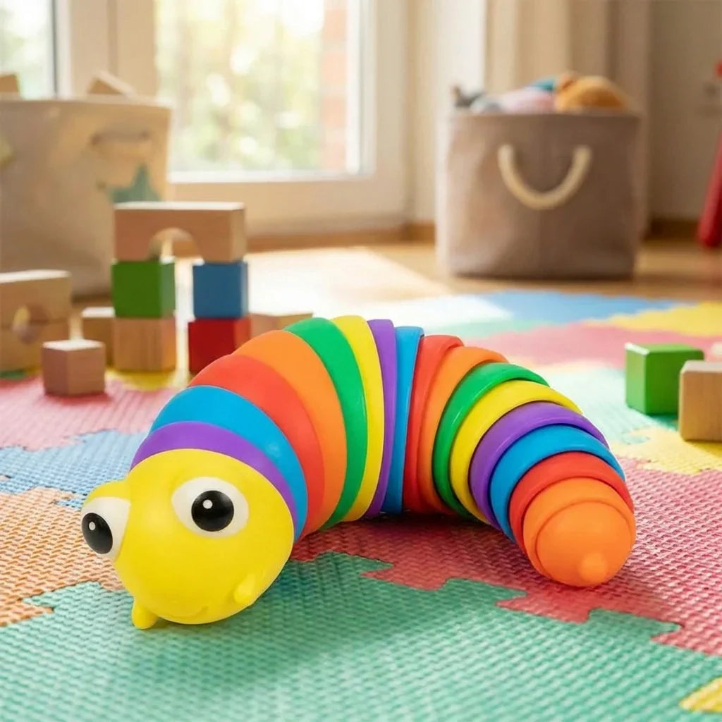 Best 3d rainbow color slug fidget - activity toys | 2026 | fast shipping
