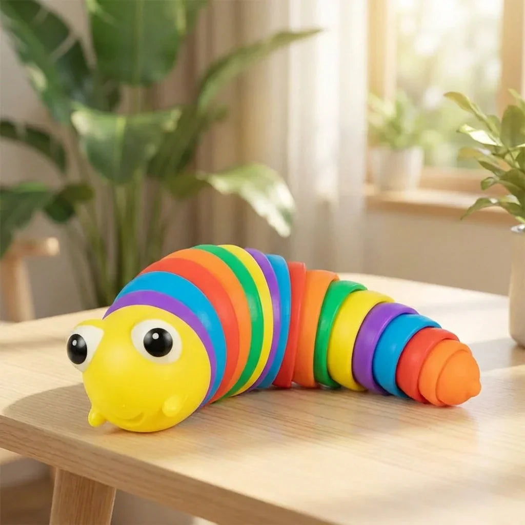 Best 3d rainbow color slug fidget - activity toys | 2026 | fast shipping