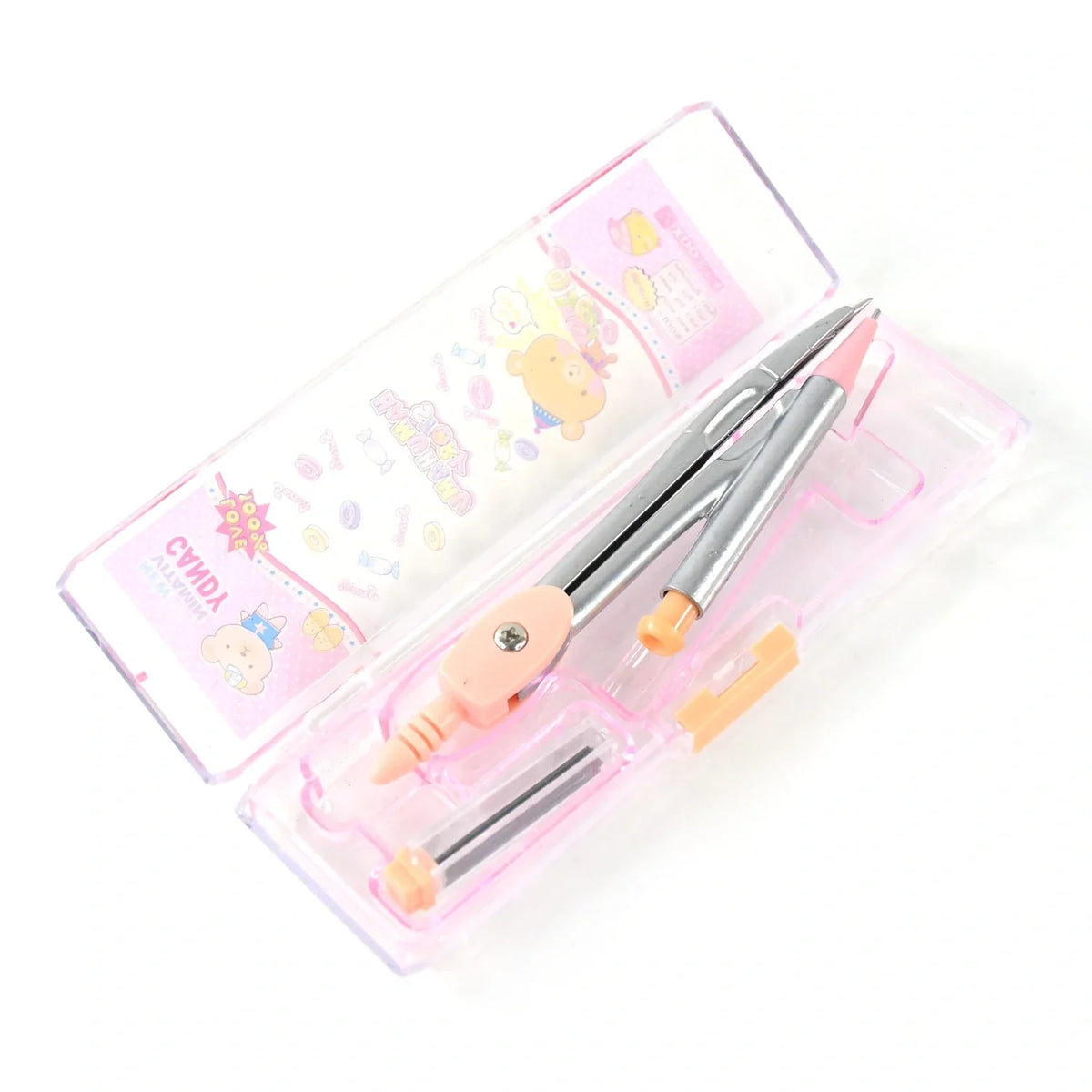 Geometry Compass Ink 4-in-1 Precision Geometry Compass Set with Pencil, Lead Refills ...