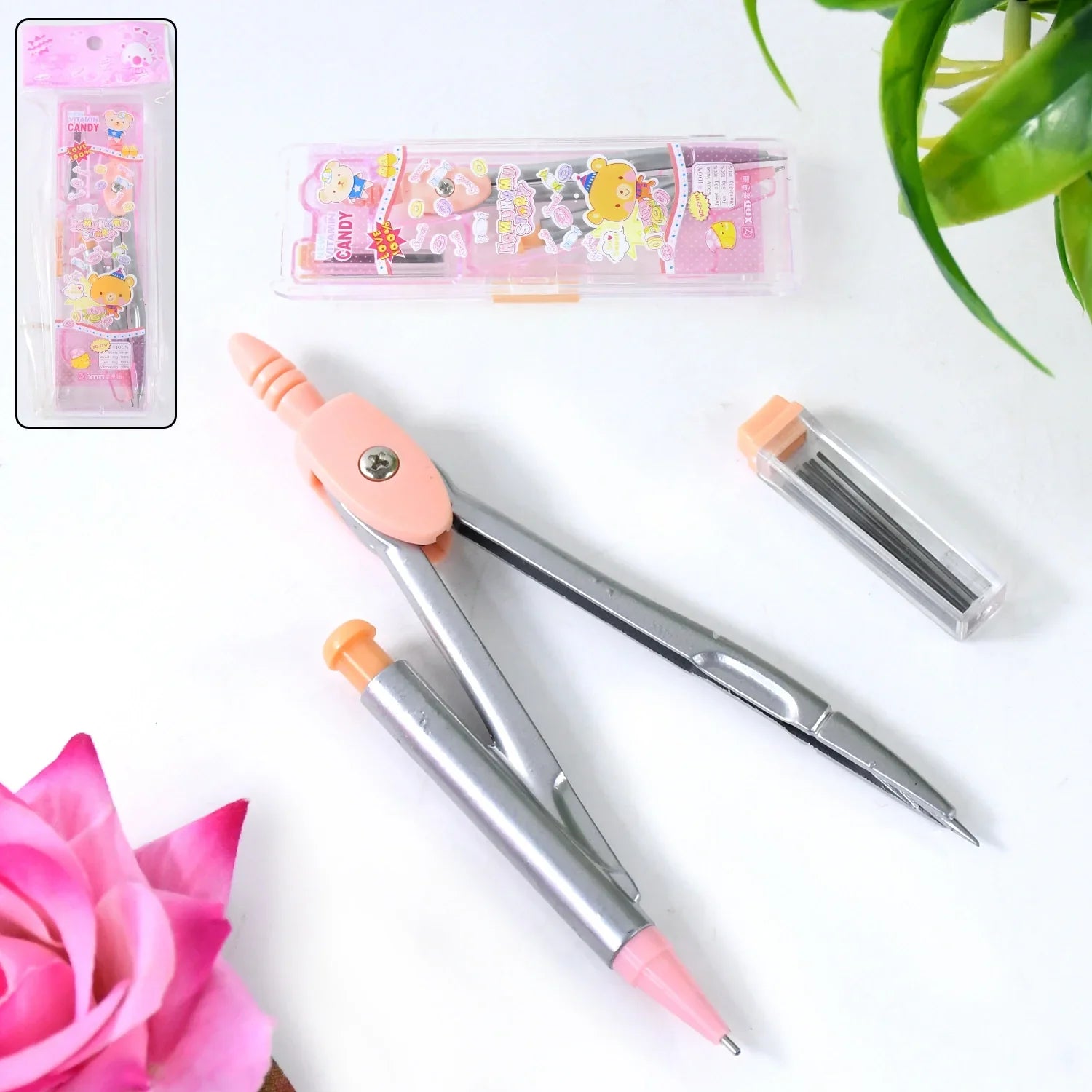 4-in-1 Geometry Compass Set - Office