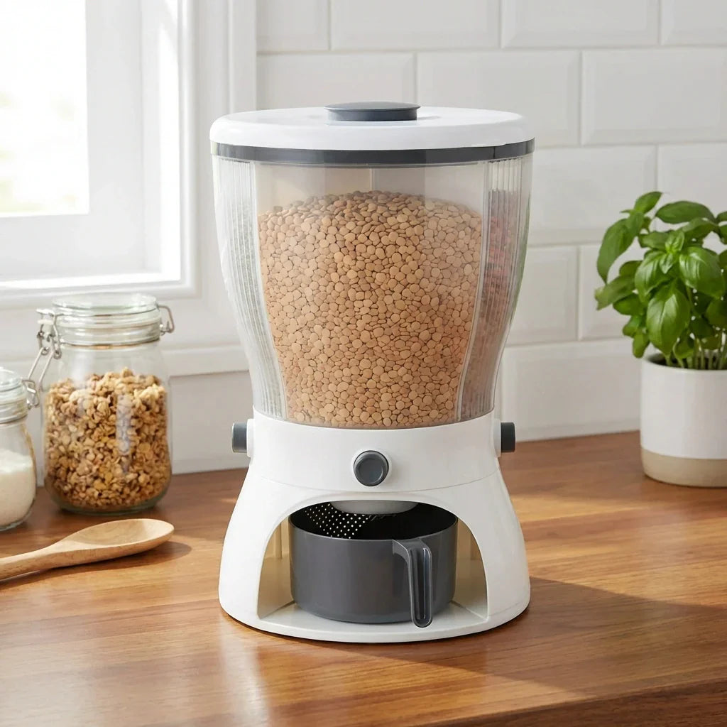 Best 4-in-1 grain dispenser container - food dispensers | 2026 | fast shipping