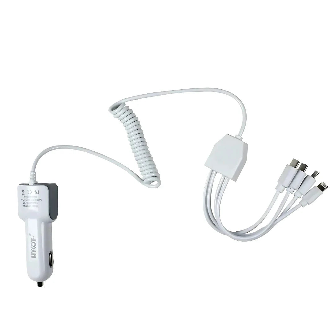 4 in 1 Multi Pin Car Charging Cable