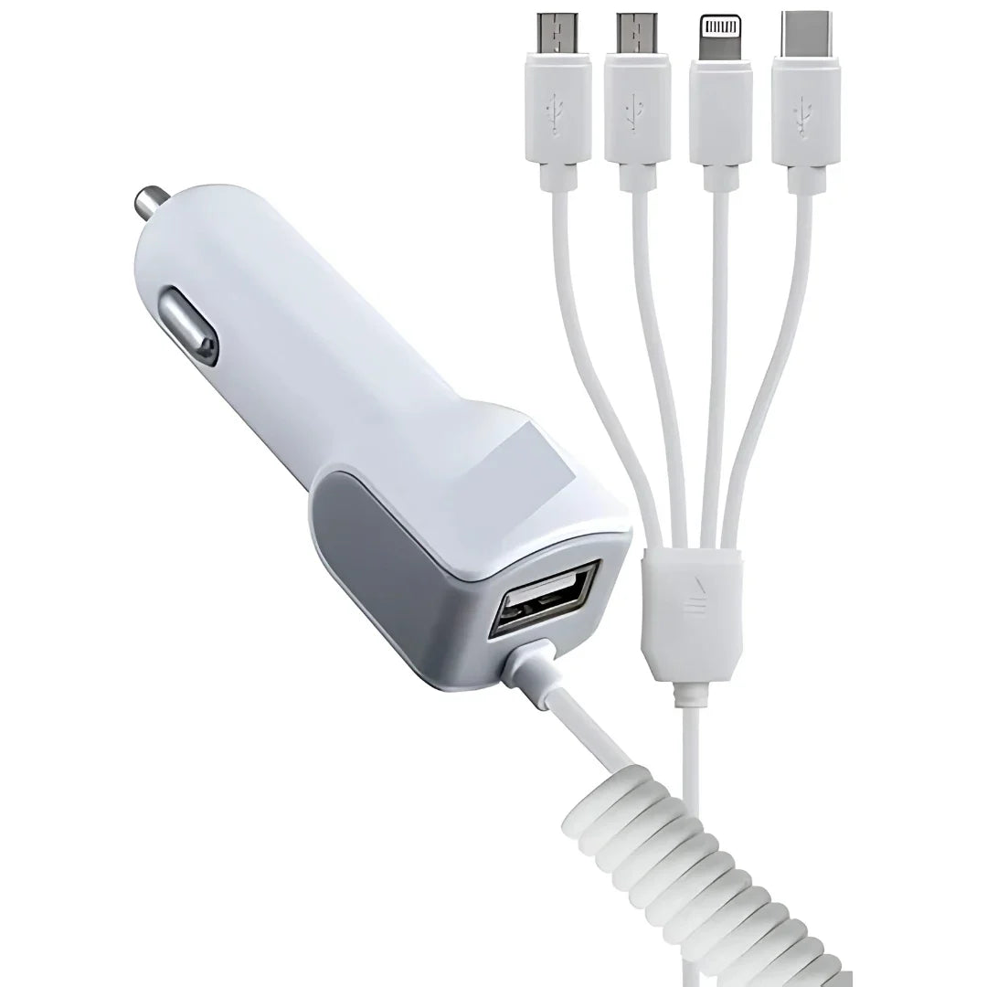 4 in 1 Multi Pin Car Charging Cable