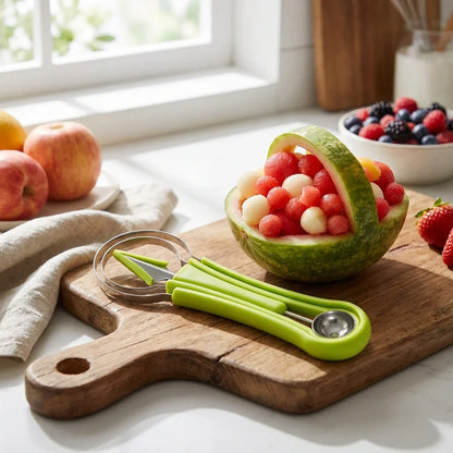 Best 4 in 1 stainless steel melon baller seed remover - home & garden | 2026 | fast shipping