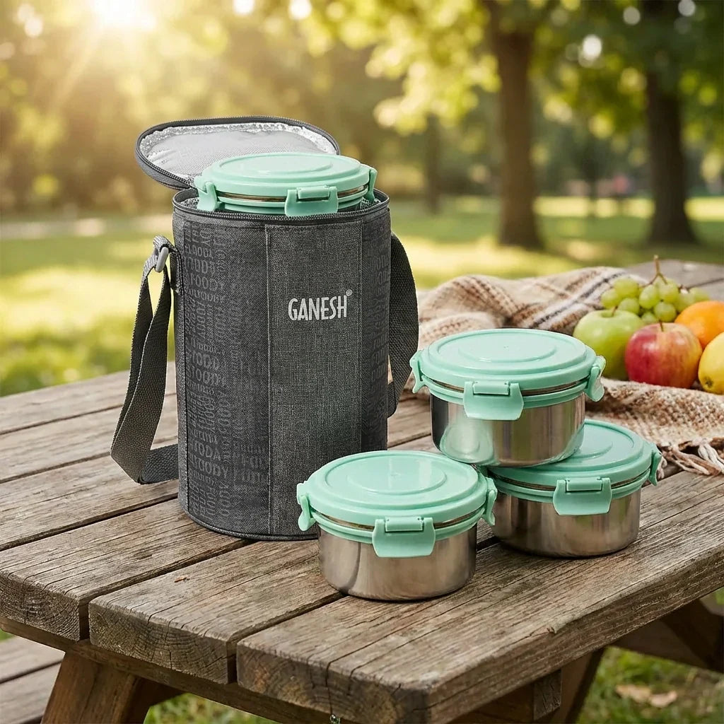 Best 4-in-1 stainless steel tiffin lunch box set - sets | 2026 | fast shipping