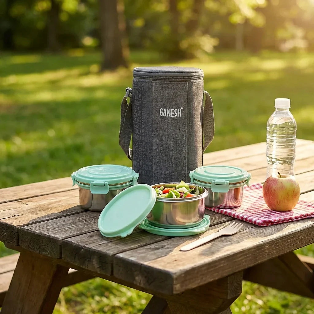 Best 4-in-1 stainless steel tiffin lunch box set - sets | 2026 | fast shipping