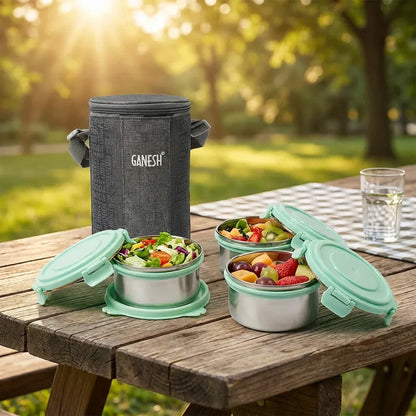 Best 4-in-1 stainless steel tiffin lunch box set - sets | 2026 | fast shipping