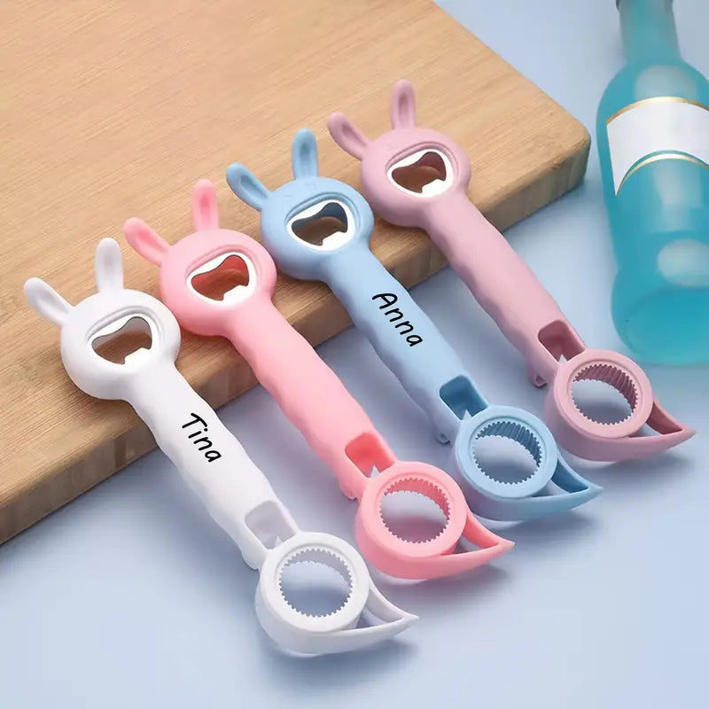 4 in 1 Very Cute Rabbit Wine Opener Home & Kitchen