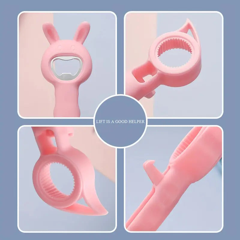 4 in 1 Very Cute Rabbit Wine Opener Home & Kitchen
