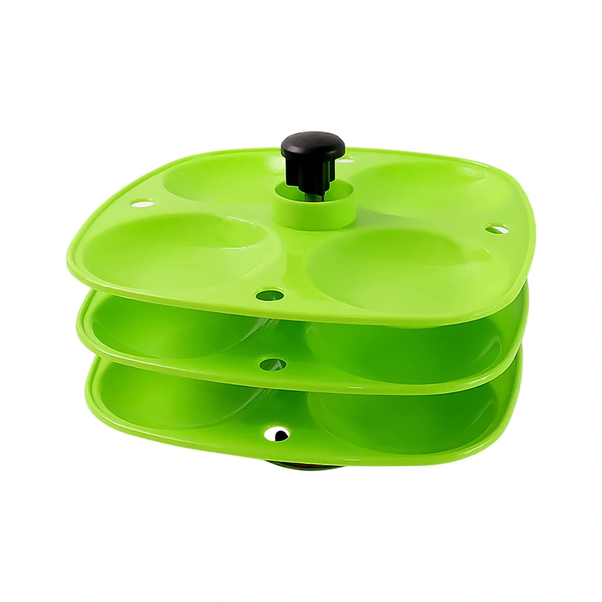 Edli Stand 4 Layer Plastic Idli Stand – Lightweight, Easy-to-Carry Kitchenware for ...