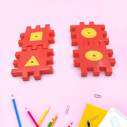 4-Pc Educational Block Set - Toys