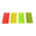 4-Piece Flexible Ice Cube Tray Set
