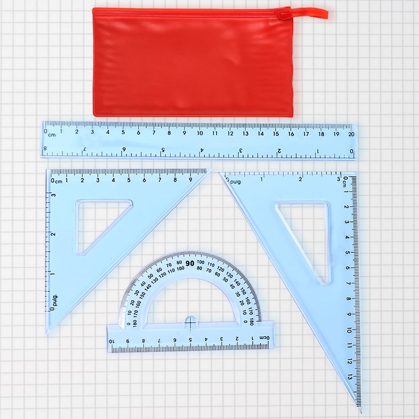4-Piece Geometry Set - Office Products