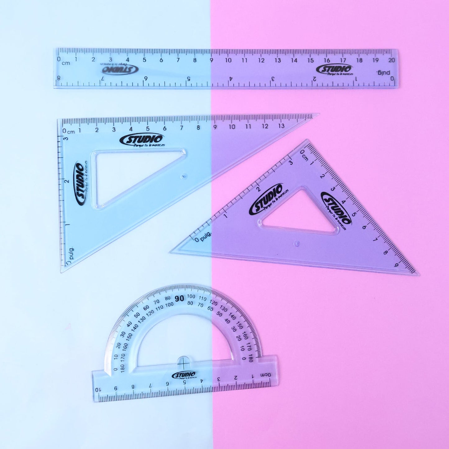 4-Piece Geometry Set - Office Products