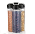 4 Section Food Storage Jar