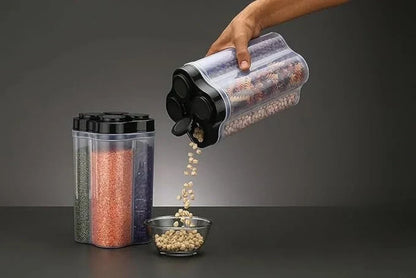 Best 4 section food storage jar - containers | 2025 | fast shipping