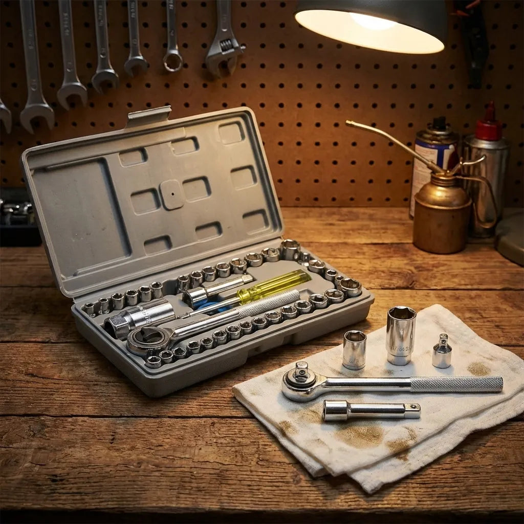 Screwdriver Tool Kit-Multipurpose 40 in 1 Screwdriver Socket Set