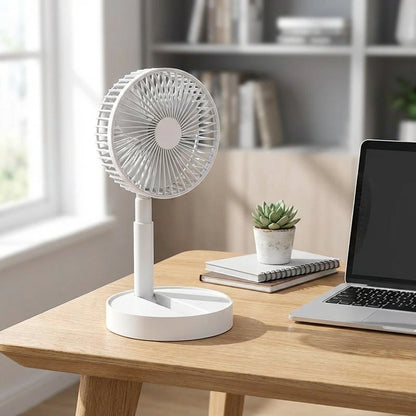 Powerful Rechargeable High Speed Table Desk Fan