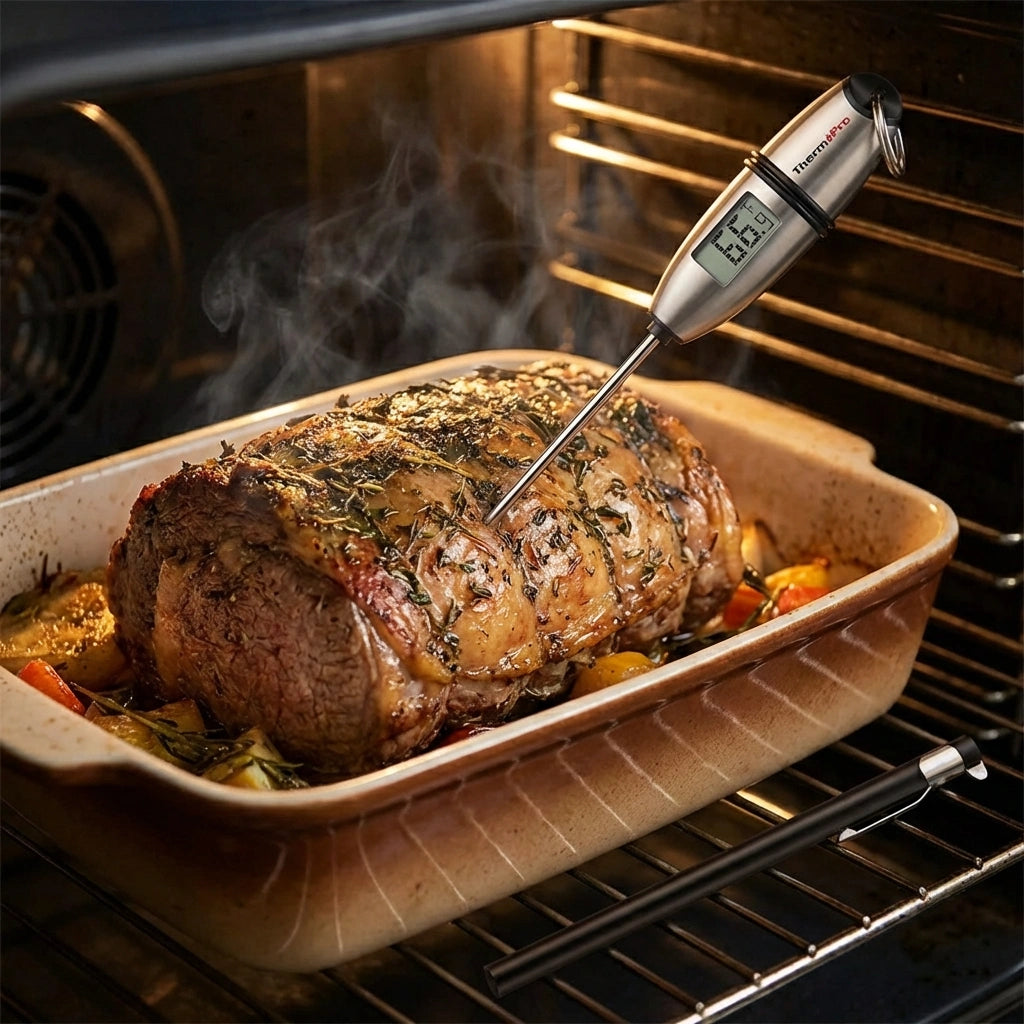 Stainless Probe Kitchen Food Meat Thermometers