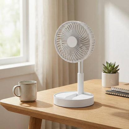 Powerful Rechargeable High Speed Table Desk Fan