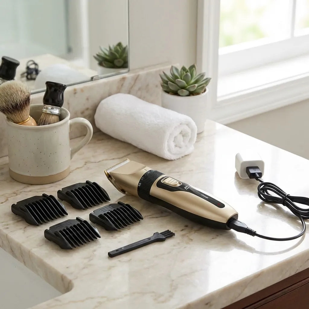 Rechargeable Cordless Hair Clipper For Men
