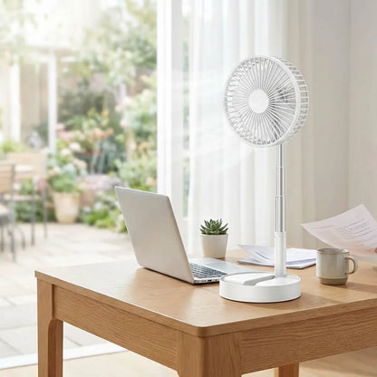 Rechargeable Telescopic Standing Fan