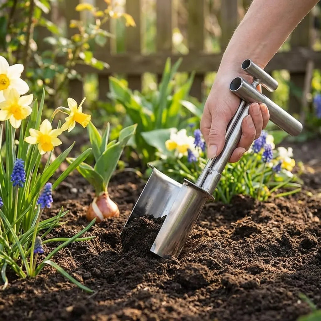 Ergonomic Bulb Planter Tool