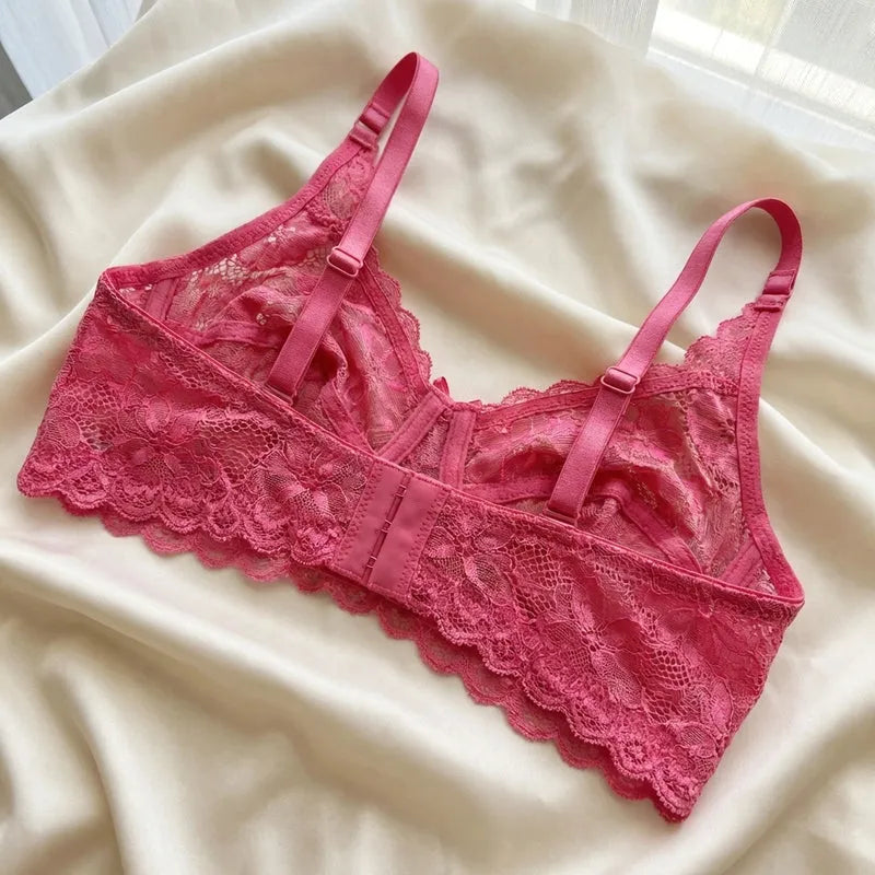 Girls Full Coverage Non-Padded Net Bra (Pack of 2)