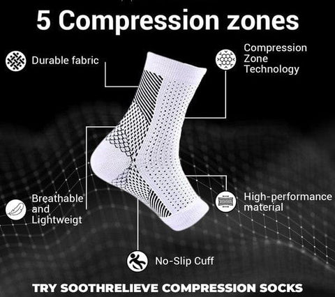 Neuropathy Socks for Relief Swollen Feet and Ankles