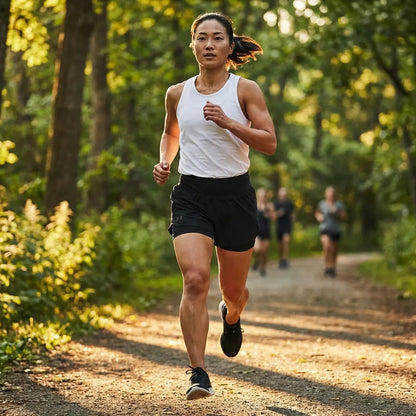 Slim Fit 2-in-1 Running Shorts