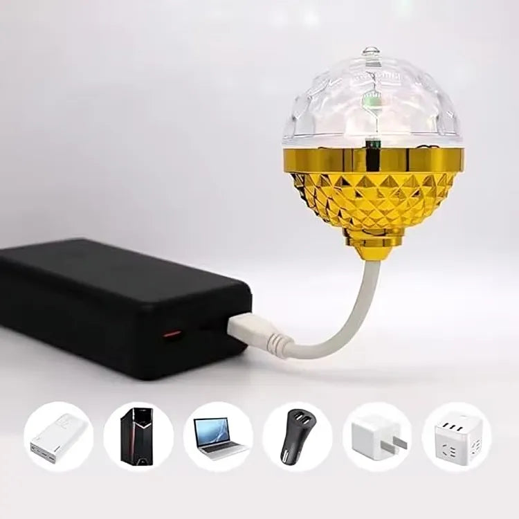 BD Rotating Magic Ball Light with Lamp Holder Sets