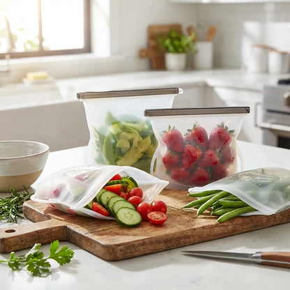Reusable Silicone Bags (3 Pcs)