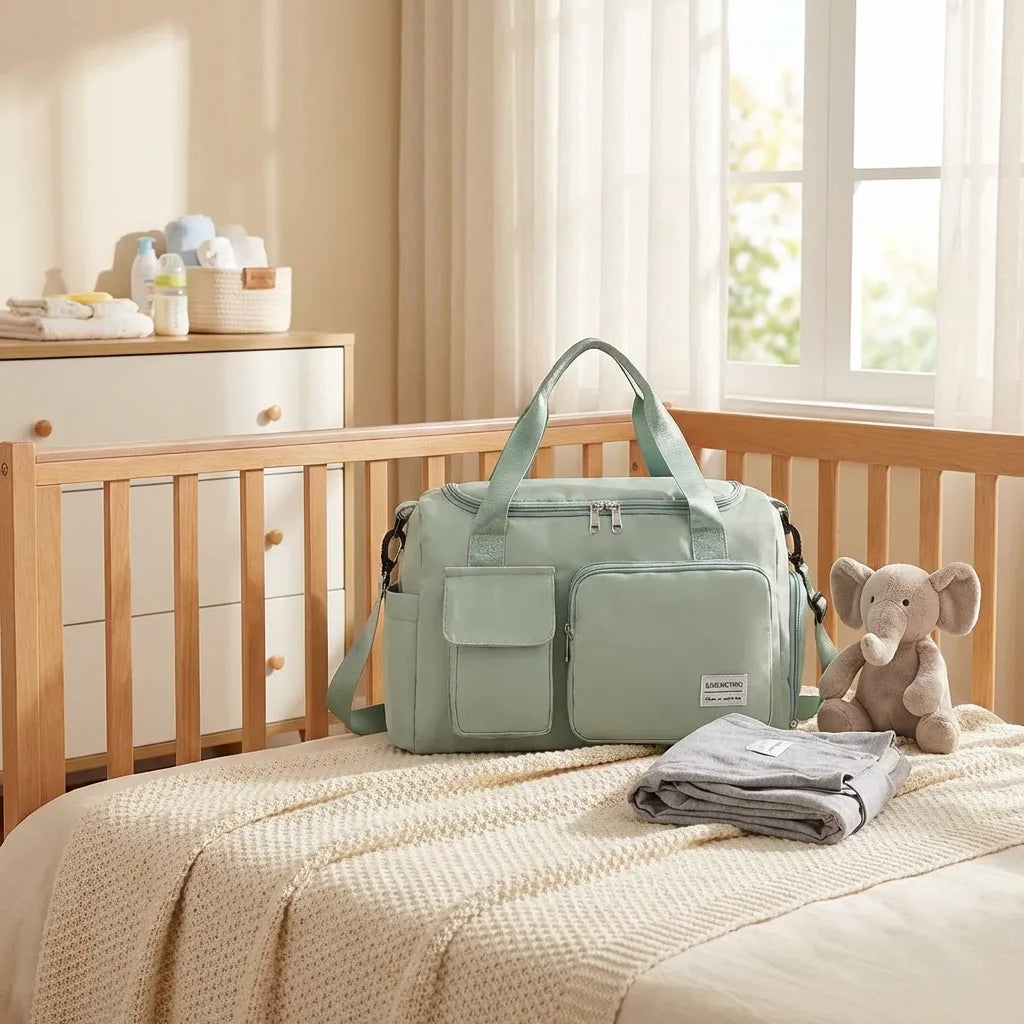 Duffle Bag with Shoe Compartment