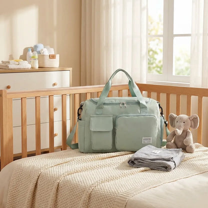 Duffle Bag with Shoe Compartment