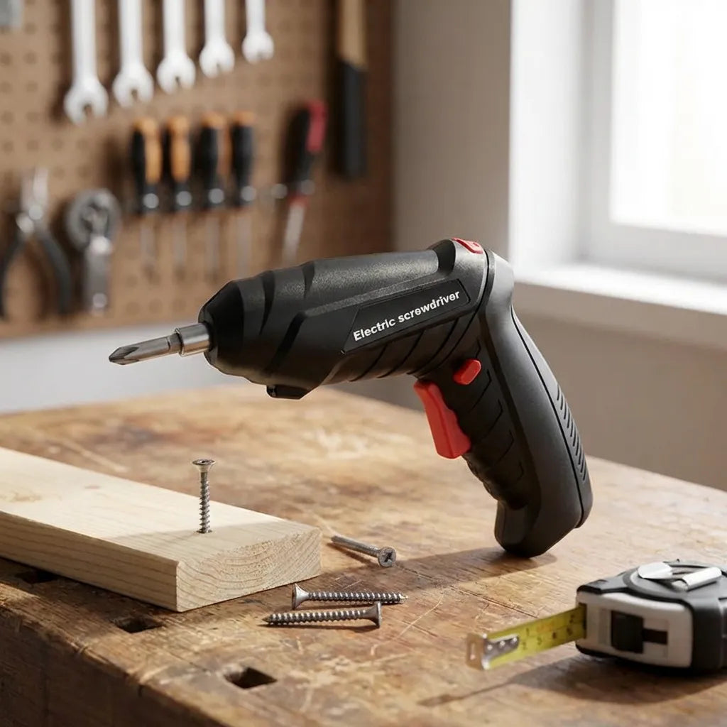 Metal Electric Screwdriver with 47 pcs Screwdriver Bit Set