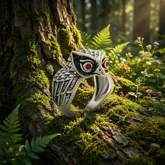 Owl Face Men’s Ring