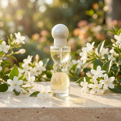 Elegant Silver Ball Perfume