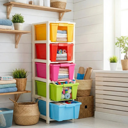 5-Layer Modular Drawer Organizer