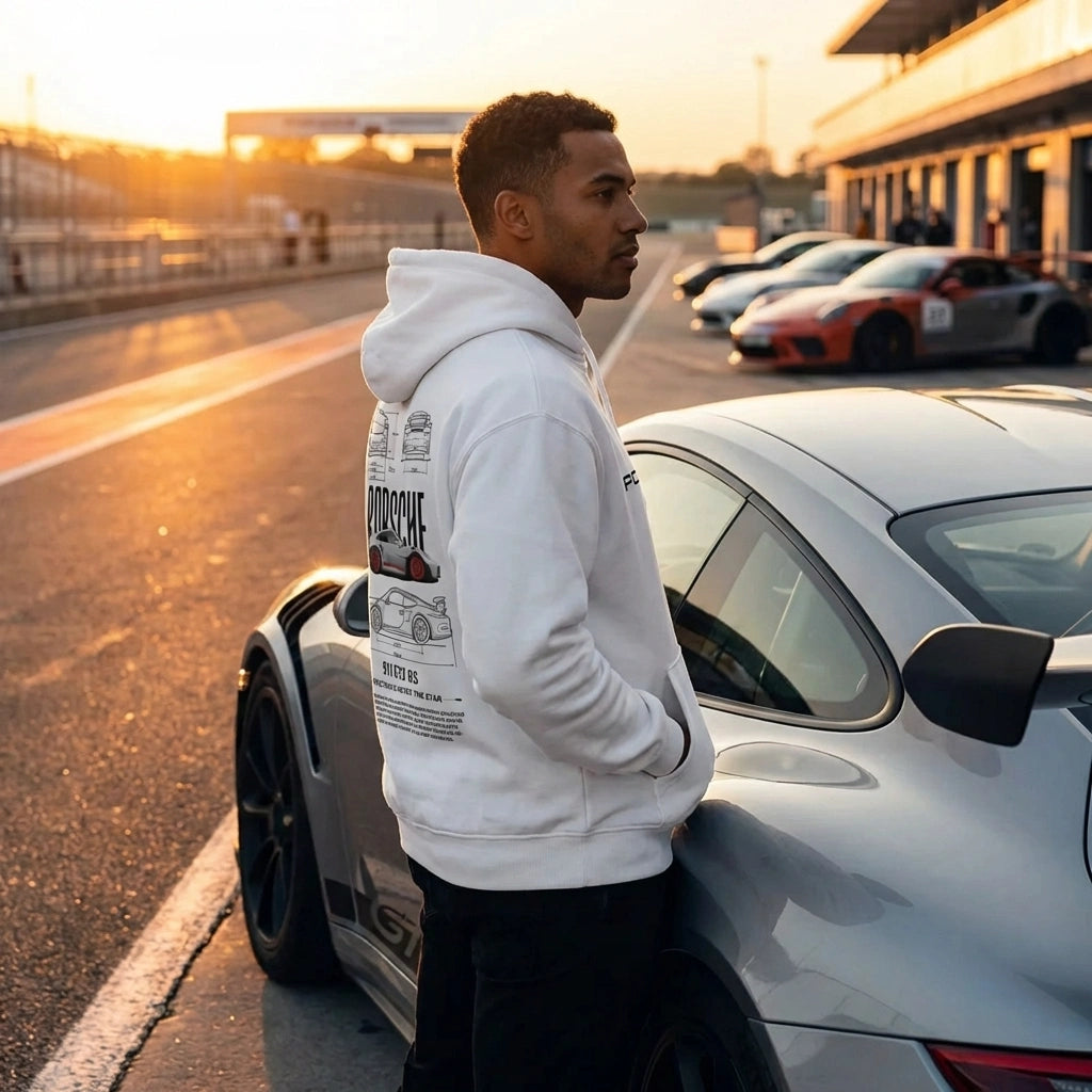Men's Graphic Statement Hoodie