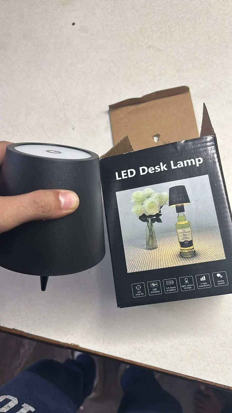 Wireless Bottle Lamp