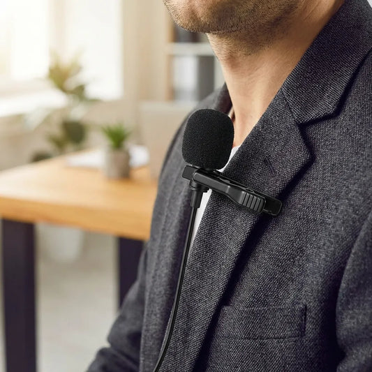 Dynamic Lapel Collar USB Omnidirectional Mic