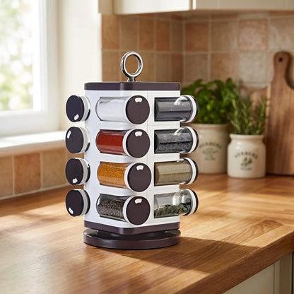 Revolving Spice Rack Set